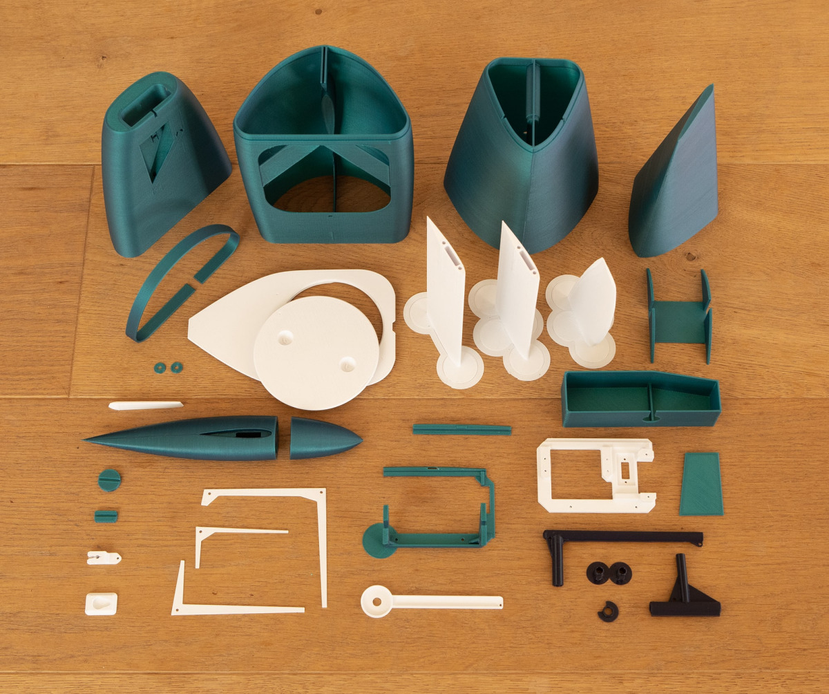 RG65 una printed parts