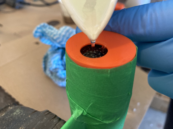 rs850 bulb resin filling