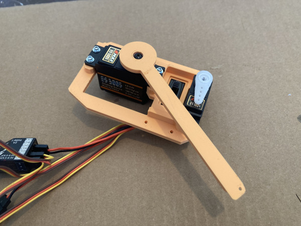 rs850 electrics arm attached