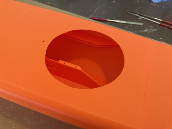 rs850 hatch hole clean