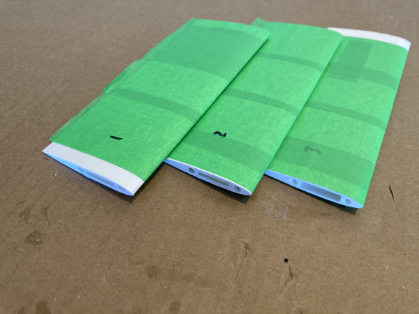 rs850 keel taped blanks