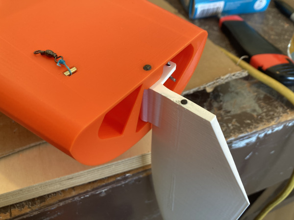 rs850 rudder complete