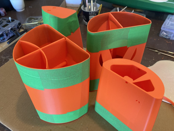 rs850 taped hull parts
