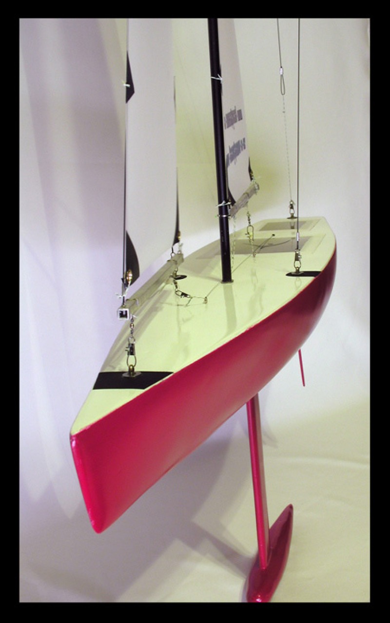 racing sparrow model yacht